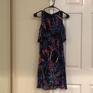 Maeve flutter sleeve floral dress. By Anthro